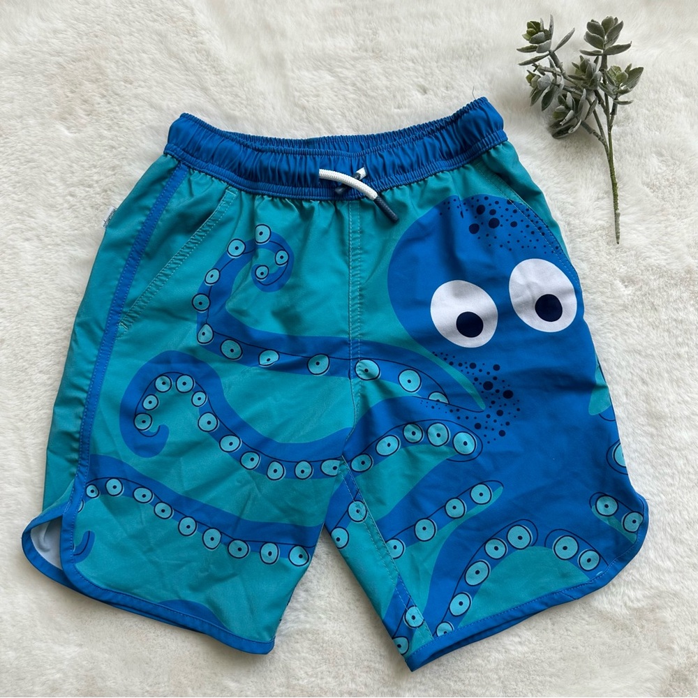 Maamgic | NWOT - Octopus Swim Trunks - 7” Inseam - Mesh Lined - Size 8
